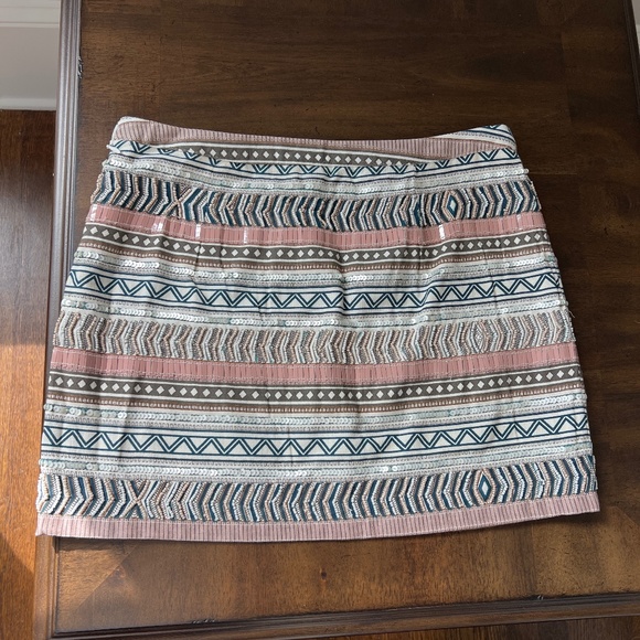 Mango Embellished Mini Skirt - Picture 2 of 3